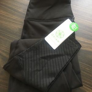 black Gaiam yoga pant
